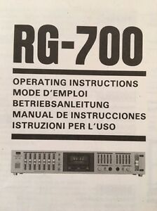Sansui Rg-700 Service Manual